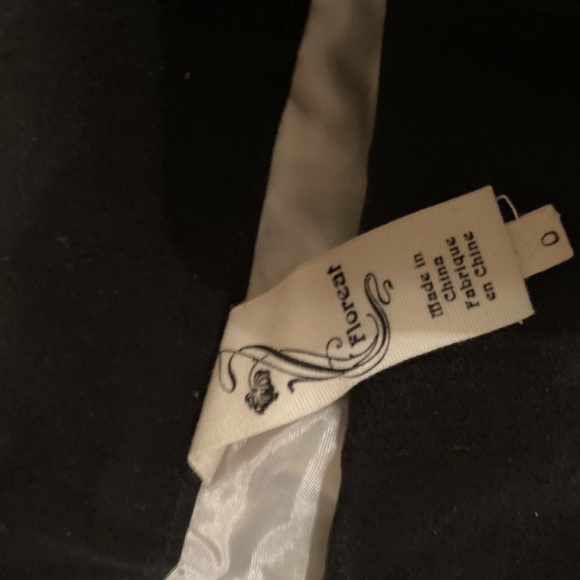 Floreat Silk Embroidered Beaded Sequin Bubbles Skirt Black purple Gold white XS - Picture 4 of 8